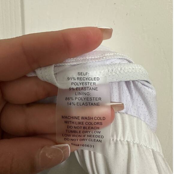 Calme by Johnny Was elements hike shorts white size Medium NEW - Picture 5 of 6